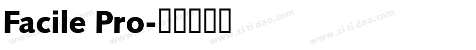 Facile Pro字体转换